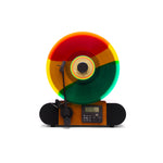 Fuse Vert Vertical Vinyl Three Speed Record Player with Bluetooth and FM Radio
